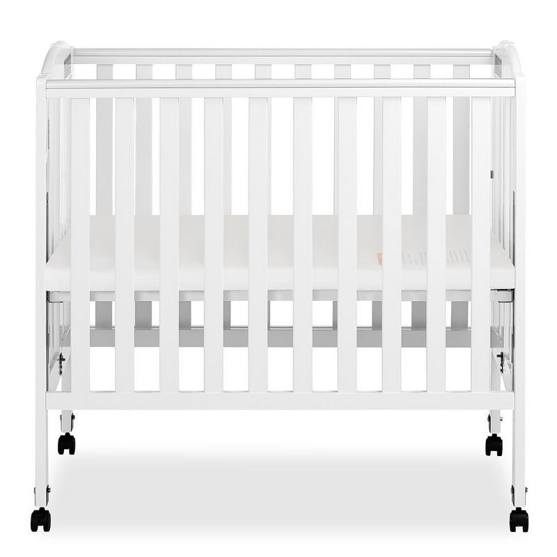 Dream On Me 3 in 1 Portable Folding Stationary Side Crib, 5 of 13