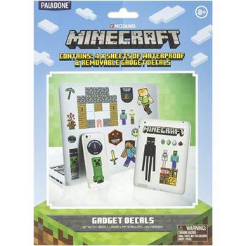 Paladone Products Ltd. Minecraft Gadgets Decal Stickers | 4 Sheets