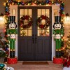 Iron Nutcracker Statue, Classic Christmas Soldier Holiday Decor for Indoor or Outdoor, Durable Festive Porch Display-3irtyhousy - 2 of 4