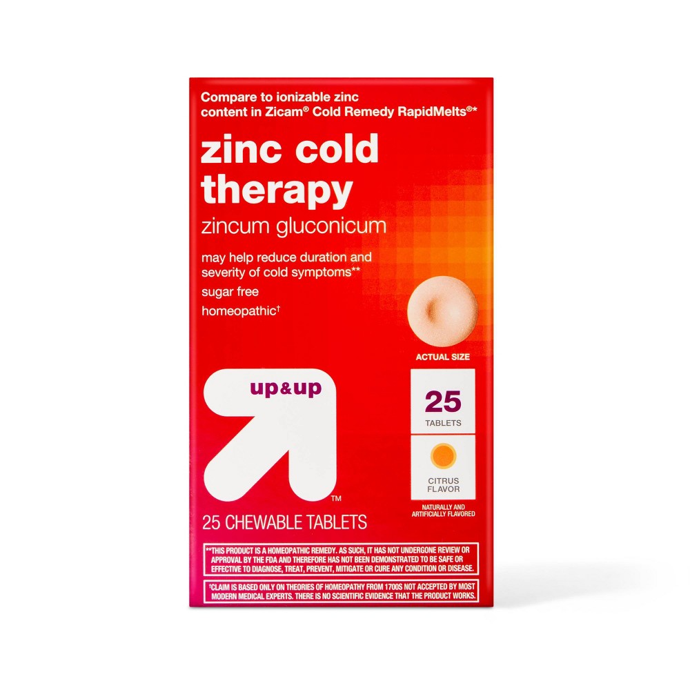 Quick Dissolve Cold Shortening Tablets - Citrus - 25ct - up&up&trade;