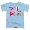 Toddler Boys' Peppa Pig Hooray I'M 2 Birthday T-Shirt - 2 of 4