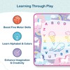 Water Doodle Mat - 19 Piece Kids Painting Writing Color Doodle Drawing Mat - 60" x 42" - 4 of 4