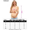 maternity dress Women's Maternity Floral  Puff Sleeve Tunic Blouse - 2 of 4