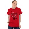 Christmas Make It Rain Dear Santa Graphic T Shirt Men or Women Brisco Brands - 4 of 4