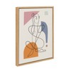 18" x 24" Sylvie Thinking Of You Framed Canvas by Rachel Lee - Kate and Laurel: Modern Decor, Abstract Design - image 2 of 4