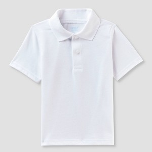 Boys' Adaptive Short Sleeve Uniform Polo Shirt - Cat & Jack™ - 1 of 3