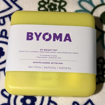 Byoma Brightening Starter Skincare Kit - 2.01 Fl Oz : Target
