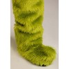 HalloweenCostumes.com Large   Dr. Seuss The Grinch Santa Open Face Costume Adult, White/Red/Green - 3 of 4