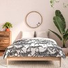 Deny Designs Kids' Little Arrow Design Co Zebras Comforter Bedding Set - 3 of 3