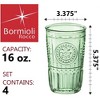 Bormioli Rocco Romantic Cooler 16 Ounce Drinking Glass, 4-Piece - 2 of 4