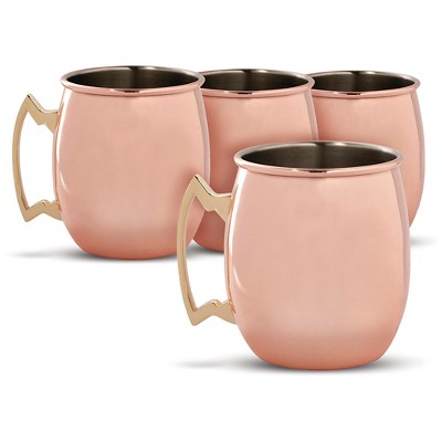 Cambridge Moscow Mule Mug 20oz Copper - Set of 4