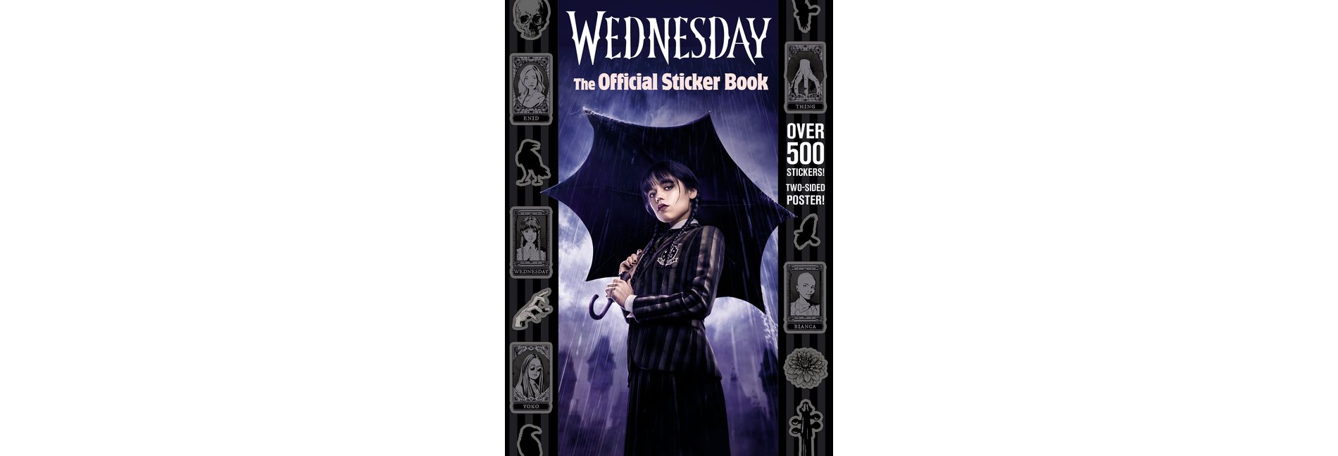 Wednesday the Official Sticker Book - by Random House (Paperback)