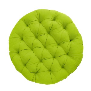 Suede Outdoor Round Papasan Chair Cushion - Sorra Home - 1 of 3