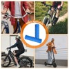 Unique Bargains Rubber Non-Slip Mushroom Bike Fit 7/8" Handlebar Grips 4.53" 4 Pairs - 4 of 4