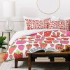 Deny Designs 2pc Twin/Twin XL Lindsey Kay Collective Strawberries Lindsey Kay Duvet and Sham Set - 3 of 4
