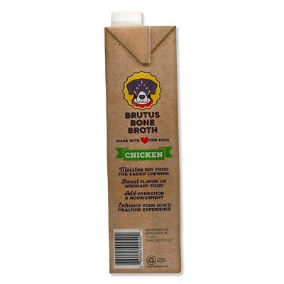 Brutus Bone Broth Hip &#38; Joint Formula Wet Dog Food - Supplement - Chicken - 32oz