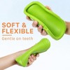 Prime Pets Dog Frisbees, 2Pcs 7 in Dog Flying Disc Saucer, Durable Dog Toys, Orange and Green - 4 of 4