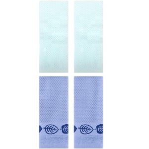 REGALWOVEN 4 Pcs Waffle Soft Absorbent Cotton Hand Towel - 1 of 4