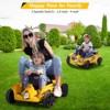 Blue 24V Two Seater Electric Ride On Car For Kids With Remote Control Dual 120W Motors Music Usb Storage And Safety Features Blue - 3 of 4