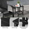 Tangkula 2PCS 14" Patio Adirondack Side Table HDPE Square Weather Resistant Garden - 4 of 4