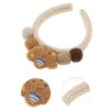Unique Bargains Women's Classic Plush Bears Shape Headbands 7.87"x5.91"x0.71" 1 Pc - 3 of 3