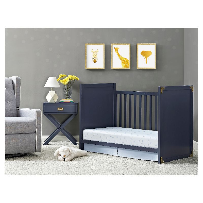 Baby Relax Georgia Campaign Nightstand - Blue, 5 of 6