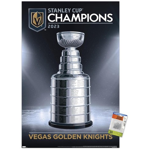 Trends International Nhl Vegas Golden Knights - 2023 Stanley Cup Team ...