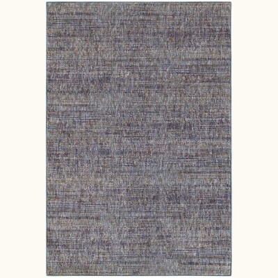 Oriental Weavers Atlas 8033F Purple/ Grey Indoor Area Rug - 5'3" x 7'3"