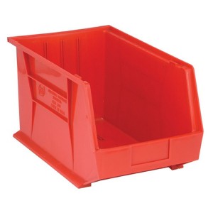 Quantum Storage Systems Bin, Stacking Or Hanging, 11"W X 18"D X 10"H - 1 of 1