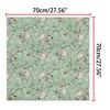 Allegra K Women's Chiffon Floral Print Square Scarves Kerchief Neck Scarf Neckerchief - 3 of 4