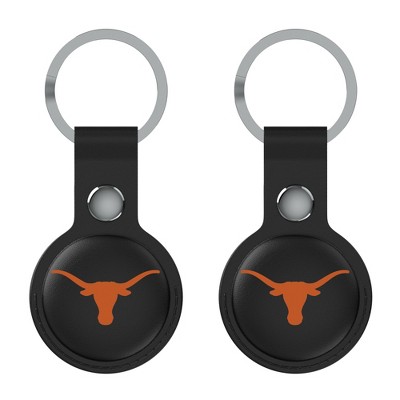 Keyscaper NCAA SEC Universities Insignia Black Airtag Holder 2-Pack