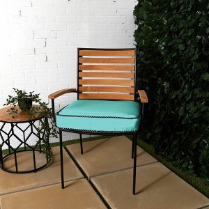 Sunbrella Indoor/Outdoor Braided Cord Cushion - Sorra Home - 1 of 4