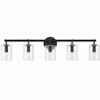 Craftmade Lighting Hailie 5 - Light Vanity in  Flat Black - 4 of 4