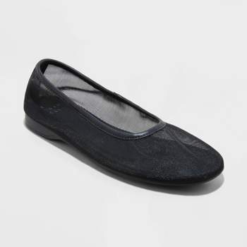 Women's Mel Mesh Ballet Flats with Memory Foam Insole - A New Day™