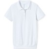 Lands' End School Uniform Big Kids Short Sleeve Banded Bottom Polo Shirt - 2 of 4