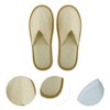 Unique Bargains Linen Closed Toe Slippers Disposable Slippers 1 Pair - 3 of 4