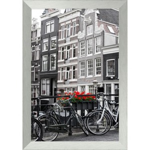 Amanti Art Brushed Sterling Silver Wood Picture Frame - 1 of 4