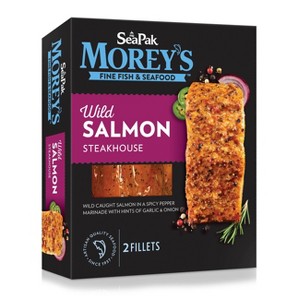 Morey's Sea Pak Wild Salmon Steakhouse - Frozen - 10oz - 1 of 4