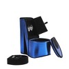 Gulches 9" Tall Display Jewelry Box with Hidden Storage, High Heel Shoe Design, Blue Velvet - 3 of 4