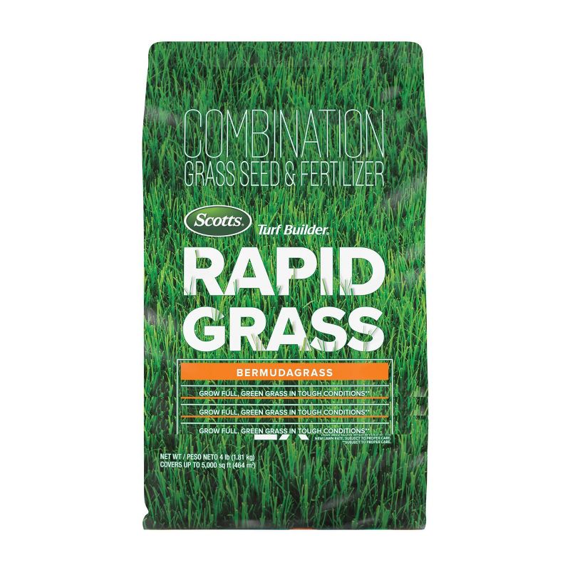 Scotts Turf Builder Rapid Grass Bermudagrass Mix - 4lb, 1 of 5