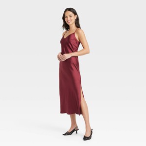 Women's Midi Slip Dress - A New Day™ - 1 of 3