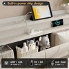 Lift Up Storage Bed Frame, Upholstered Platform Bed, Noise-Free - 3 of 4