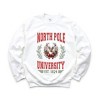 Simply Sage Market Women's Graphic Sweatshirt North Pole University Coquette - 3 of 4