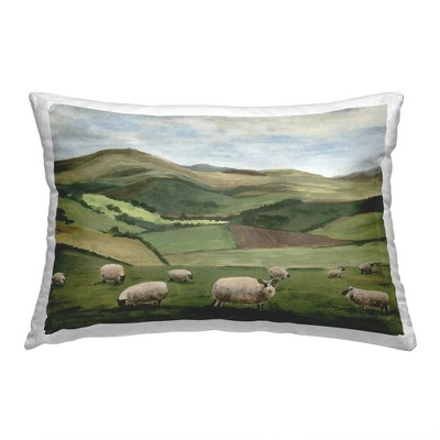 Stupell Industries Sheep Grazing Fields, 14 x 20