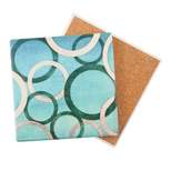 Thirstystone Peacock Glamour 4 Piece Occasions Coaster Set