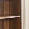 Spassway Decorative Storage Cabinet with Adjustable Shelves 8-Layer Tall Narrow Bookshelf Display Cabinet Media Racks Kids Bookcase Toy Organizer - 4 of 4