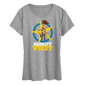 Women's - Disney - Sheriff Woody Short Sleeve Graphic T-Shirt - 1 of 4