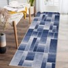 Garvee Large Area Rugs Indoor Machine Washable Runner Rug Modern Geometric Patchwork Carpet Rockwood Collection Rugs for Living Room Bedroom Office - 4 of 4