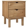 vidaXL Bedside Cabinet OTTA 17.7 in.x15.4 in.x22.4 in. Solid Wood Pine - 2 of 4