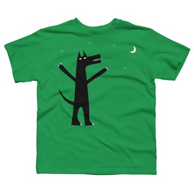 Boy's Design By Humans Arooo! By NicSquirrell T-Shirt